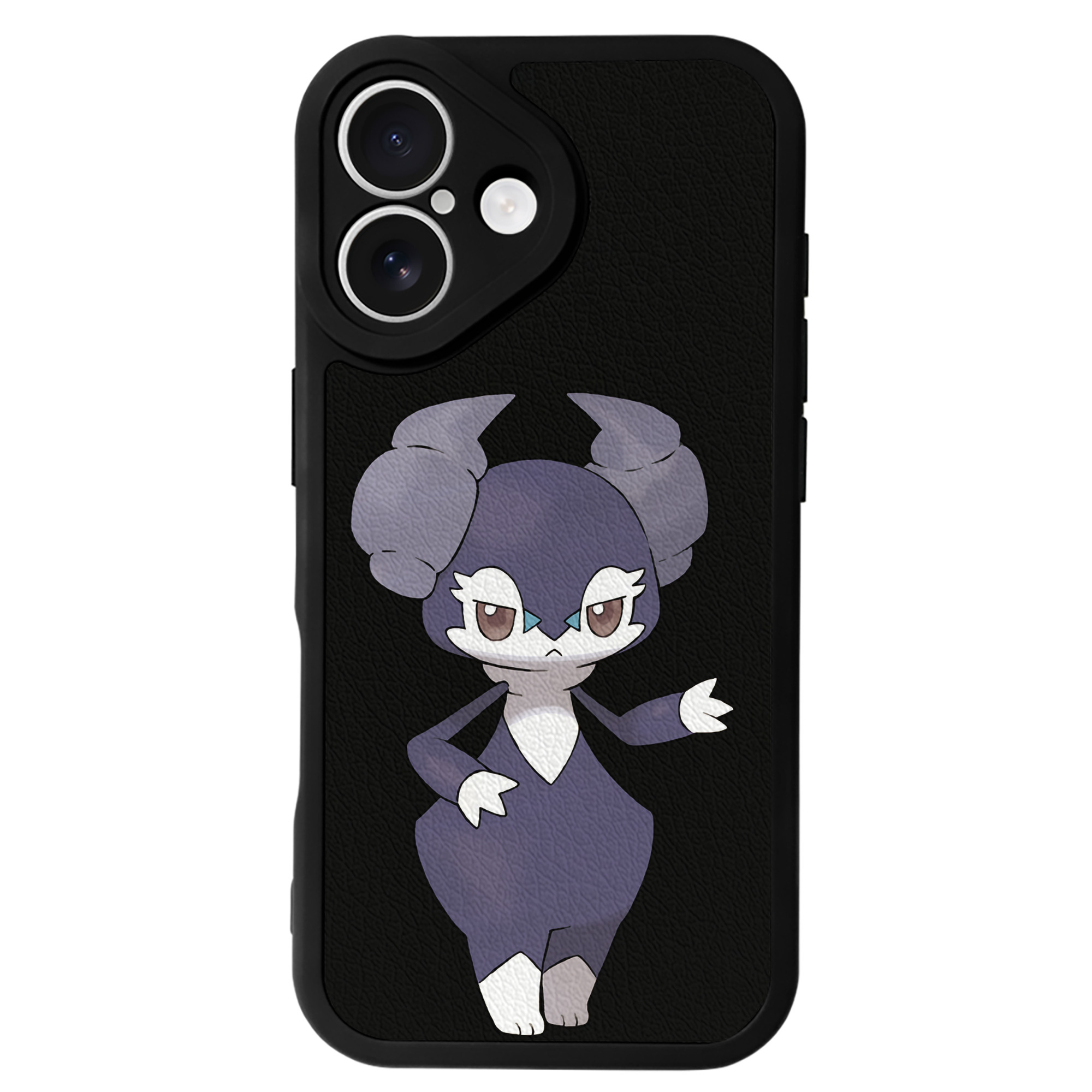（画像用） ポケットモンスター Pokémon 【iPhone 16シリーズ対応】シリコンスマホケース（レザー調） 材質：シリコン